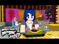 Minecraft MIRACULOUS 🐞 Marinette Jealous! 🐞 Ladybug and Cat Noir in Minecraft / Animation