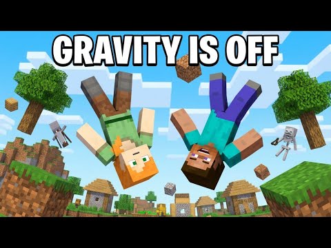 ALEX TURNS OFF GRAVITY! Minecraft Animation - Alex and Steve Life