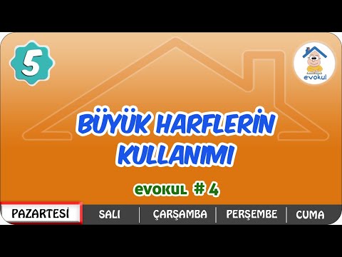 Büyük Harflerin Kullanımı | 5.Sınıf #uzaktanegitim #evokul Kampı