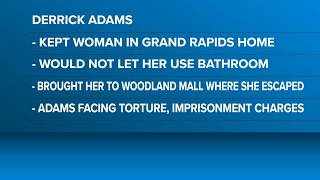 Grand Rapids man accused of holding woman captive, torturing her for days before she escaped