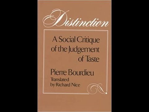 Distinction by Pierre Bourdieu Book Summary - Review (AudioBook)