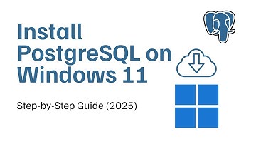 How to Install PostgreSQL on Windows 11? | Download & Setup pgAdmin | 2025 Step-by-Step Guide