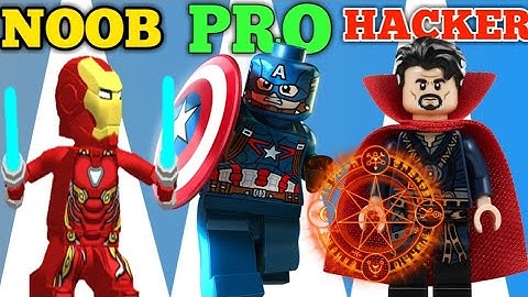 NOOB vs PRO vs HACKER | In Saber Run | With Oggy And Jack | Dr.OctaviusGamer | ALL Levels