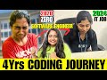 Shockingzero to it job as fresher in 4yrshow she learnt coding by herself