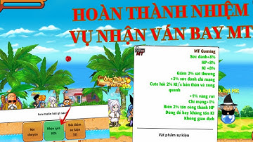 Ngọc Rồng Online - HOÀN THÀNH chuỗi nhiệm vụ KOL nhận ván bay MT GAMING (Phần 2)