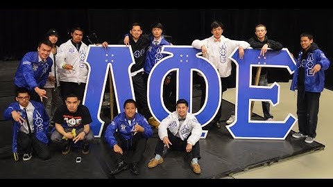 WSU Lambda Phi Epsilon - The Outbreak Stroll Competition II