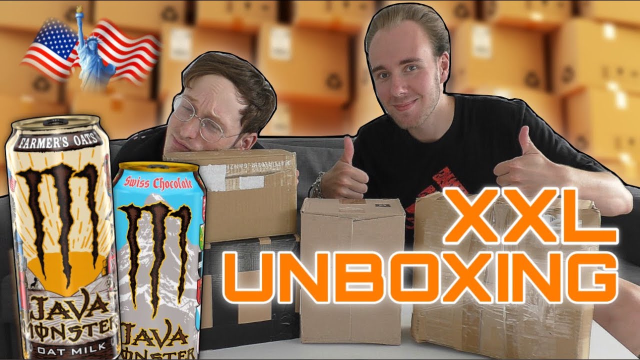 📦 XXL USA ENERGY DRINK UNBOXING!📦| Die Beiden | DEUTSCH