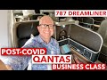 QANTAS Business class in 2022 - Boeing 787-9 - Sydney to Dallas Fort Worth