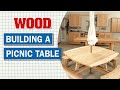 How to build an 8 person picnic table  wood magazine