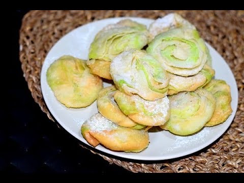 Chirote Recipe - चिरोटी - Khaje - Indian Pastry Recipe - Diwali Special Snack Recipe Video