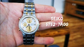 Seiko World Time 5T52-7A00 - YouTube