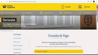 CONSULTA DE PAGO