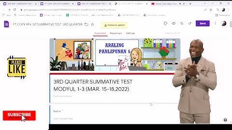 AP6 Summative test Module 1 to 3