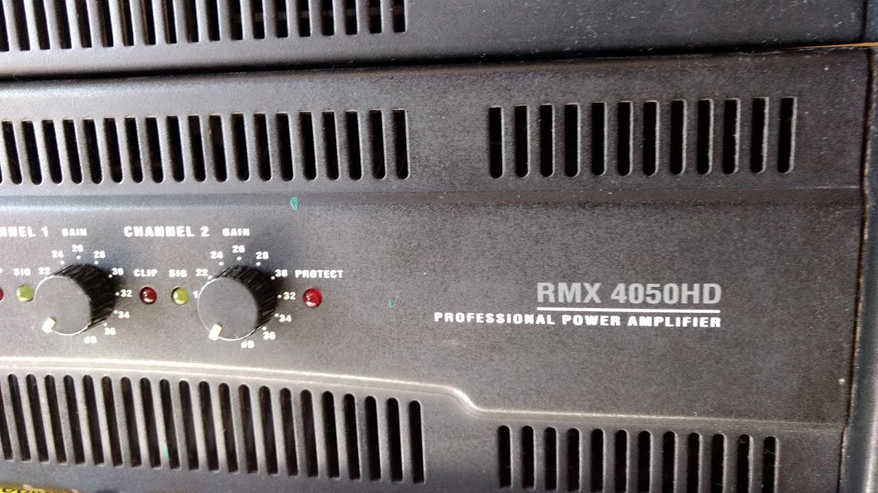 QSC RMX4050HD YouTube