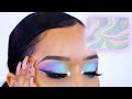 MORPHE 35I ICY FANTASY PALETTE | OMBRE PASTEL MAKEUP LOOK 2020  ohmglashes