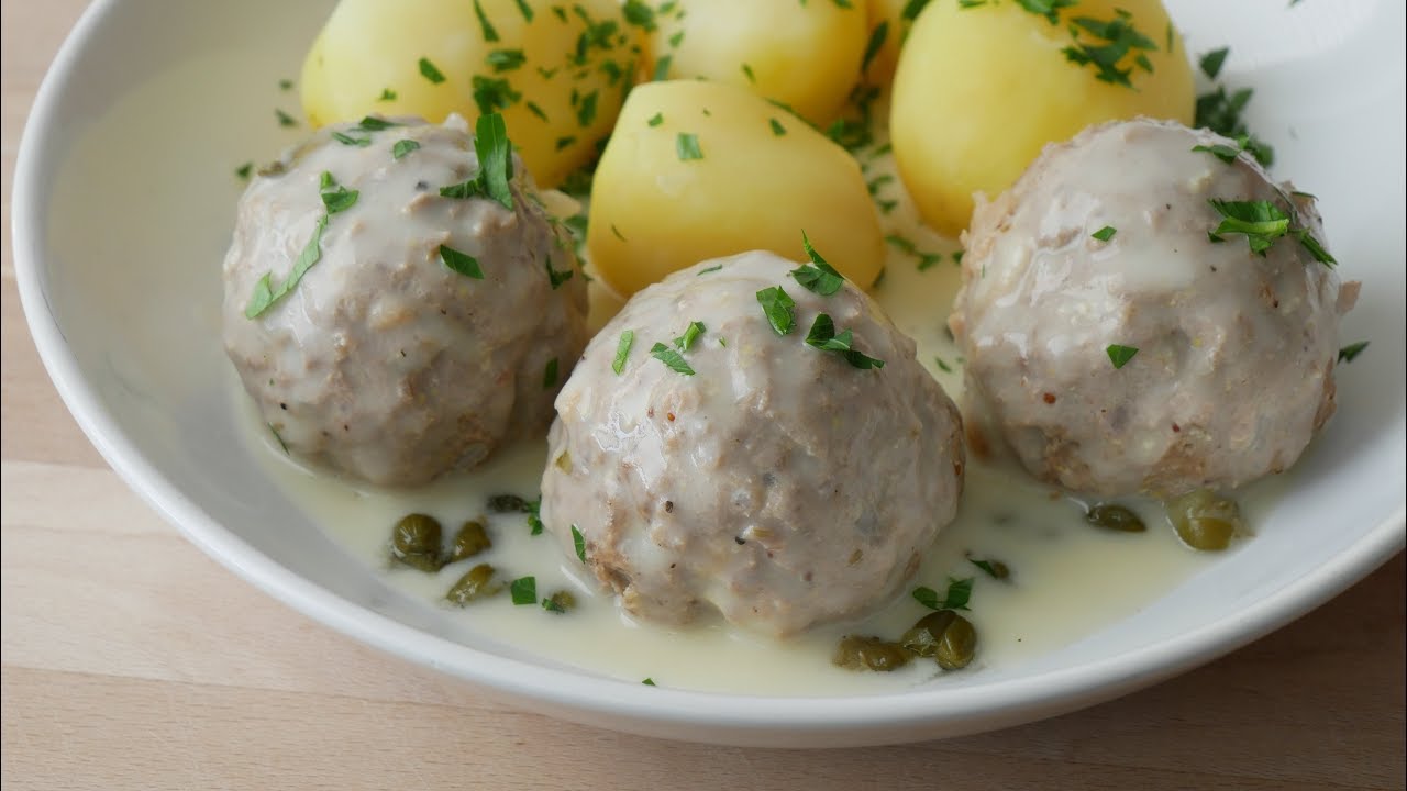 Königsberger Klopse Selber Machen (Rezept) || German Meatballs in Caper ...