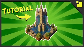 How To Build A Medieval Style Fountain Tutorial Minecraft 2020
