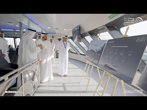 حمدان بن زايد يواصل جولته التفقدية في جزيرة دلما ويدشن عبارتي دلما و الظنة