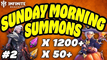 OVER 1200 SHARDS SUMMONED!! Sunday Morning Summons [#2]