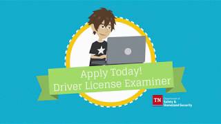 Now Hiring Driver License Examiner Positions