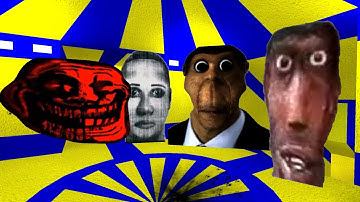 Goofy Ahh Uncle, Troll Face, Obunga & Selene Delgado Gmod Nextbots Chasing Me in Parallax