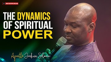 [FULL SERMON] DYNAMICS OF SPIRITUAL POWER - Apostle Joshua Selman 2022