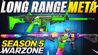 Long Range Meta in Warzone Season 5 [Best Long Range Class Setups]