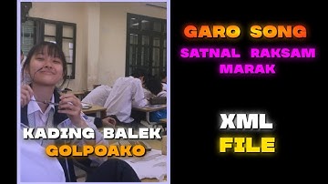 Nikna siktelaia || Garo song /xml file link in description 📁||Edit by @garovibes8599