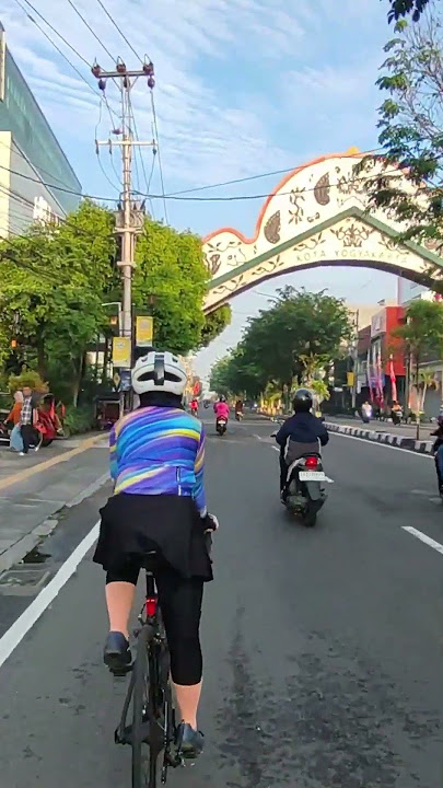 Jogja city limits #cycling #gowes #bicycle