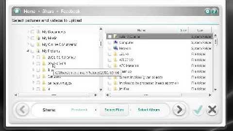 Sharing To Social Media Sites With Seagate Dashboard Tutorial