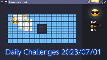 【New Microsoft Minesweeper】  Daily Challenges  2023/07/01
