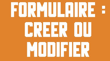 Formulaire Excel - VBA pour ajouter ou modifier une entrée