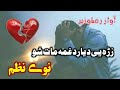 پشتو نظم زڑہ یی دیار دغمہ مات شو پشتو نیو نظم 2022 نوے نظم 2022 آواز رضاوزیر Pashto HD Naat 