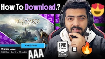 Finally 1st Mystery Game REVEALED on EPIC GAMES🔥| How To Claim Hogwarts Legacy FREE on Epic Games😍🔥😱