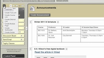 Creating a tool link to Wimba Classroom in BlackBoard