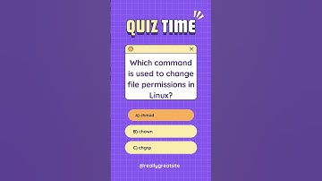 Linux MCQ Quiz | Linux Commands | Linux Questions