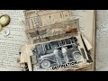 Vintage junk journal flip through