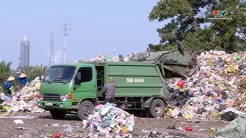 Khẩn trương xử lý rác tồn ứ tại bãi rác Yên Định| NSTH
