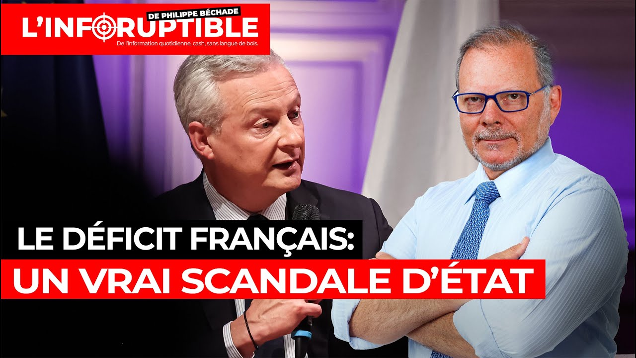 Le déficit français : un vrai scandale d’état.