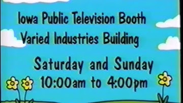 PTV PARK Promo: Arthur at the Iowa Public Television Festival (IPTV 1999)