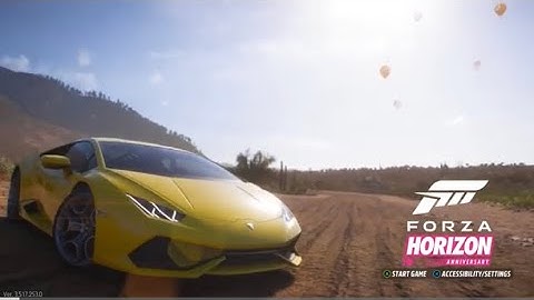 Forza Horizon 2 Intro (FH5 Anniversary Remake)