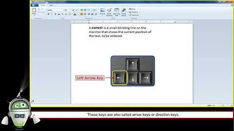 Know More About Keyboard-Class 2-Chapter 6-Cursor Control Keys-Part 3