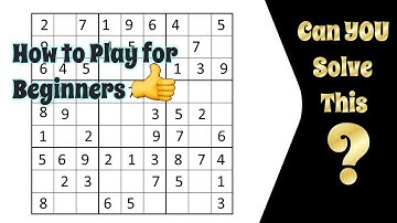How to Play Sudoku: Just the Rules in under 1 minute 30 seconds