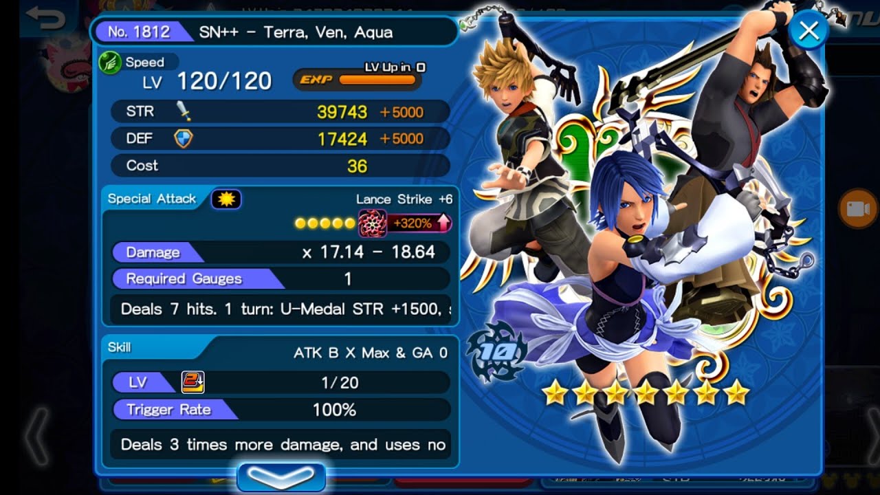 KHUx - SN++ Terra, Ven, & Aqua medal showcase