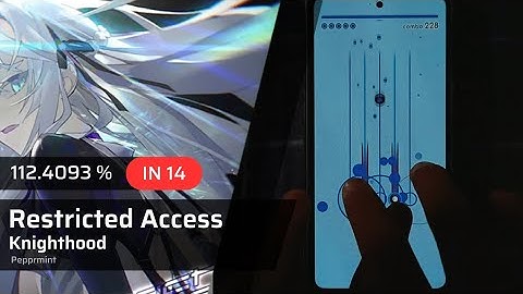 [Rizline] Restricted Access ( IN 14 ) 112.4093% 6•
