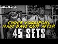 The Day Chuck Vogelpohl Made Dave Tap Out After 45 Sets | eltiefts.com