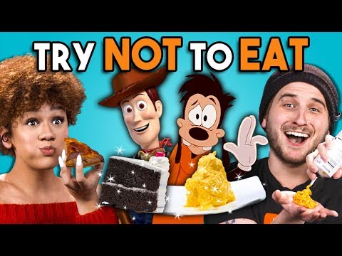 try-not-to-eat-challenge---disney-food-#3-|-people-vs.-food