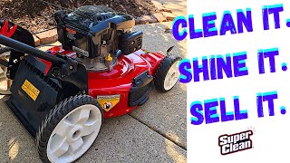 SELL YOUR LAWN EQUIPMENT FAST  Super Clean It, Shine It, Sell It!