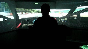 Testing the GS-105 with Iracing Riley DP @ SPA