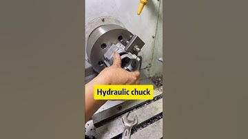 Hydraulic chuck #cnc #shorts
